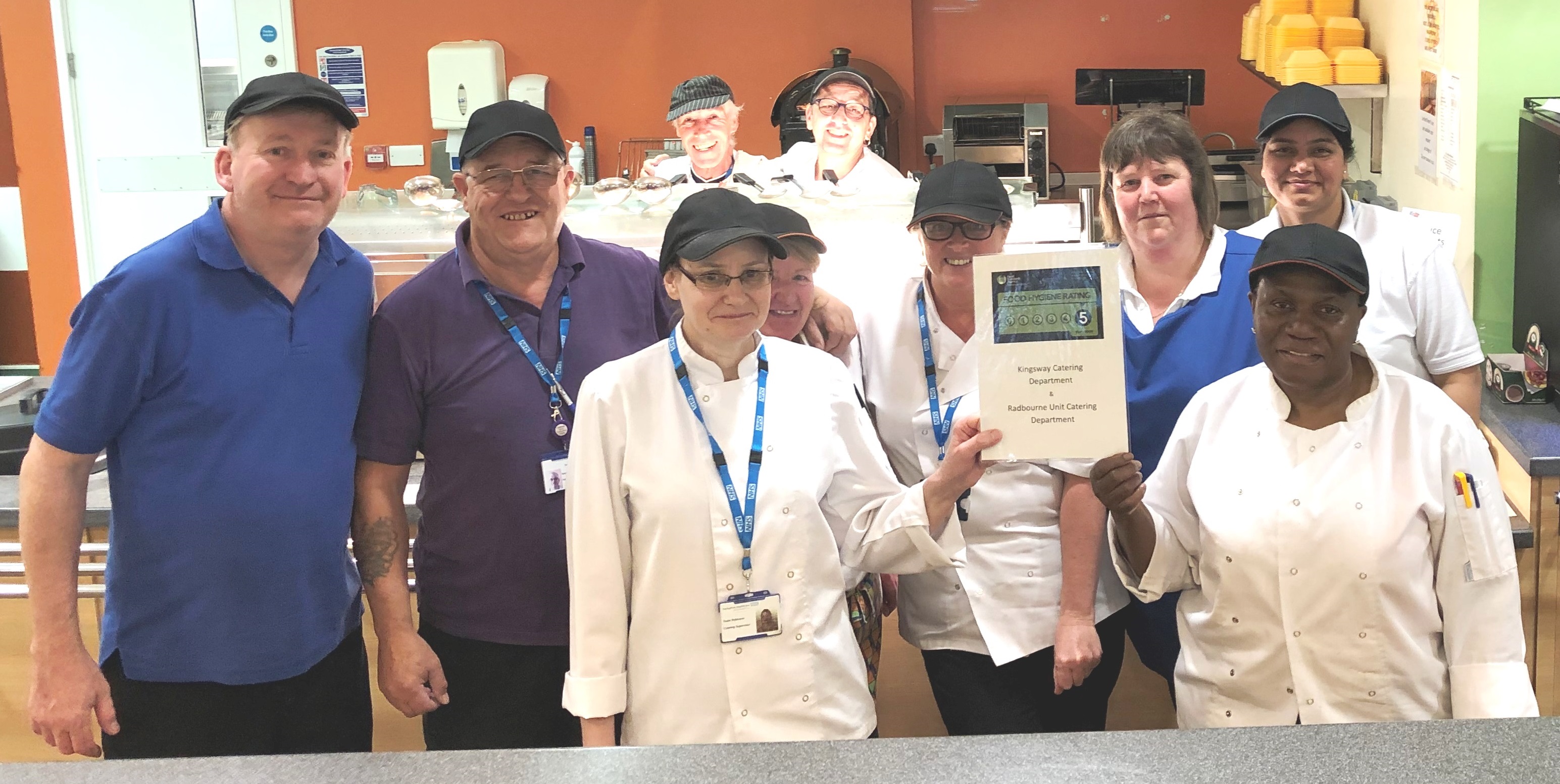 Kitchens given five-star rating – well done to our catering team