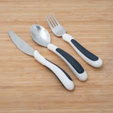 a knife, fork and spoon