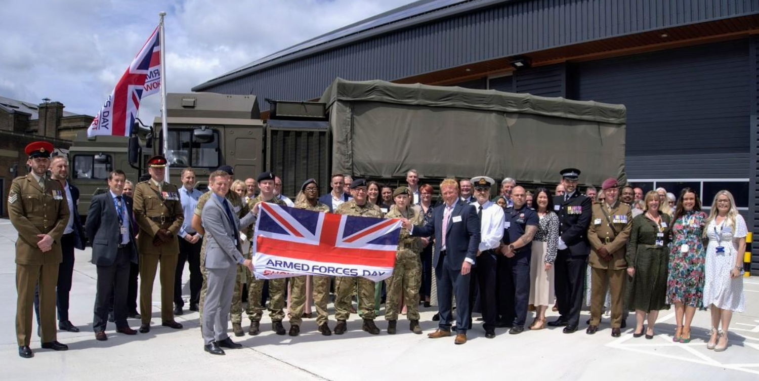 Two local NHS Trusts shortlisted in national awards for supporting Armed Forces community